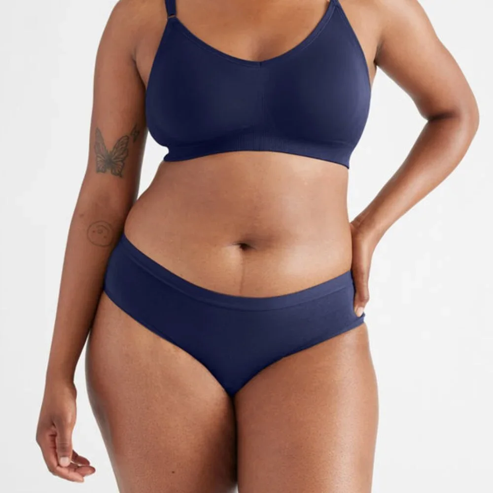 Knix Cotton Super Leakproof Bikini Panties - 3Pk Size L - Picture 7 of 10